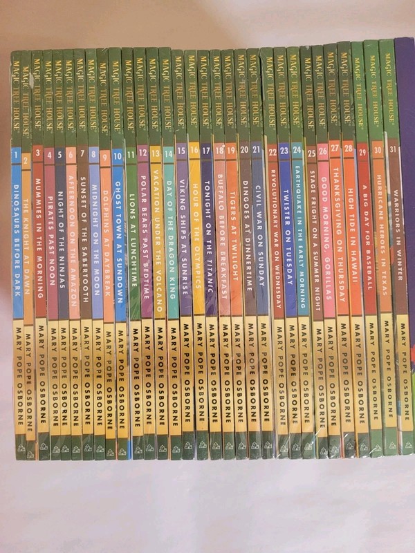 Magic Tree House Book Set 1-31 With Added 1-28 Activities-Study Book gallery