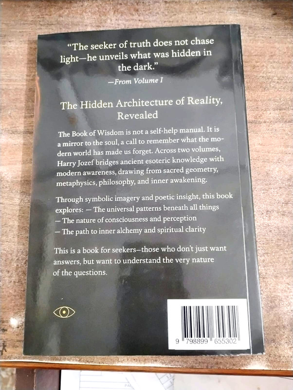The Book of Wisdom: Volume 1 and 2 -- Harry Jozef - Paperback US gallery