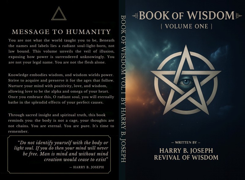 Health Guide 20 + Book of Wisdom Vol 1 & 2 by Harry B. Joseph – 3 Book BUNDLE gallery