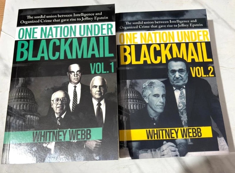 One Nation Under Blackmail - Vol. 1 & Vol. 2 by Whitney Webb, Paperback USA gallery