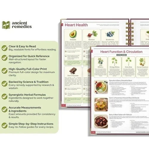 The Natural Healing Handbook Spiral Bound Guide For Herbal Remedies And Natural gallery