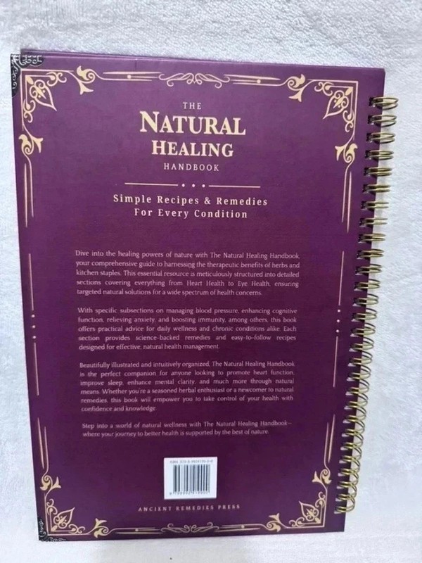 The Natural Healing Handbook Spiral Bound Guide For Herbal Remedies And Natural gallery