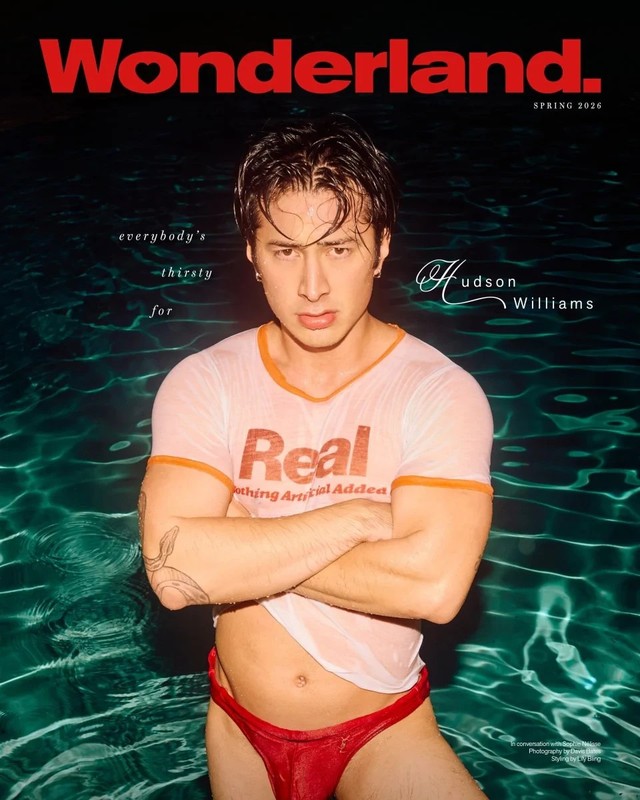 Wonderland Magazine Spring 2026 - Hudson Williams cover Full Magazine - IN STOCK gallery